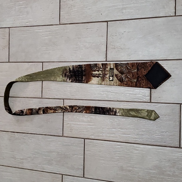 Wemberly Endangered Species with Zebras Necktie - Picture 3 of 3